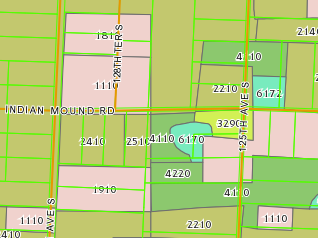 Land Cover 1995 Map Sample